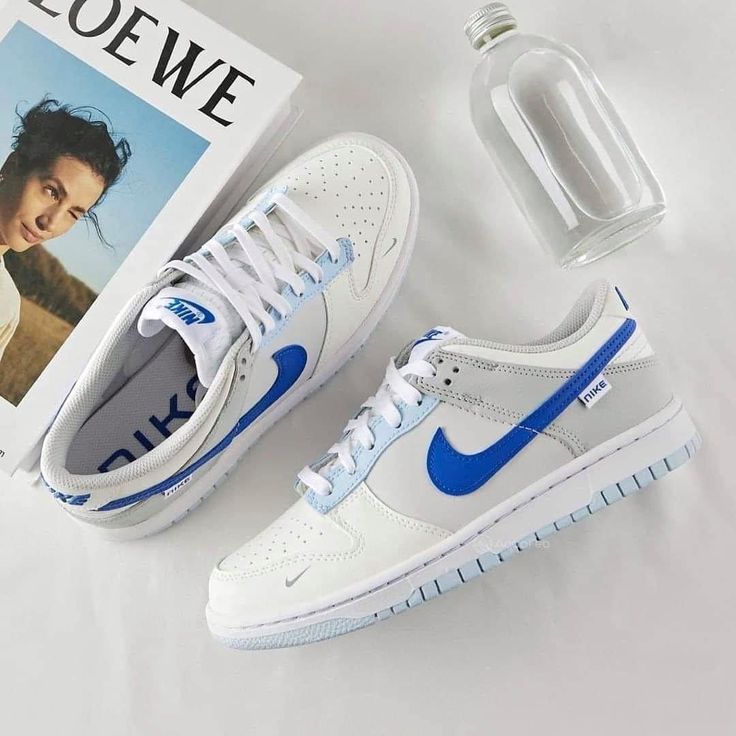 Nike Dunk Low "Ivory Hyper Royal" – Sneakers Homme/Femme