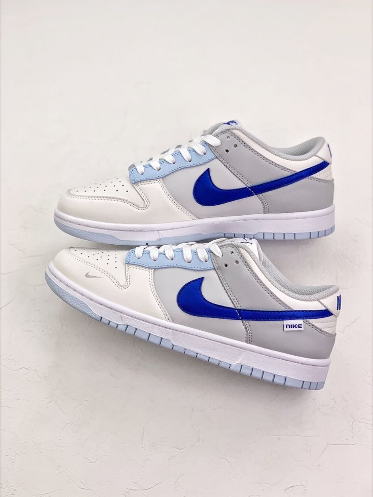 Nike Dunk Low "Ivory Hyper Royal" – Sneakers Homme/Femme
