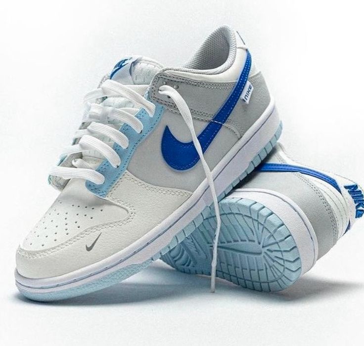 Nike Dunk Low "Ivory Hyper Royal" – Sneakers Homme/Femme
